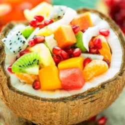 Coconut Fruit Bowl