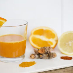 Orange, Lemon Turmeric shot