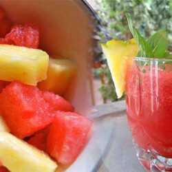Pineapple Watermelon juice