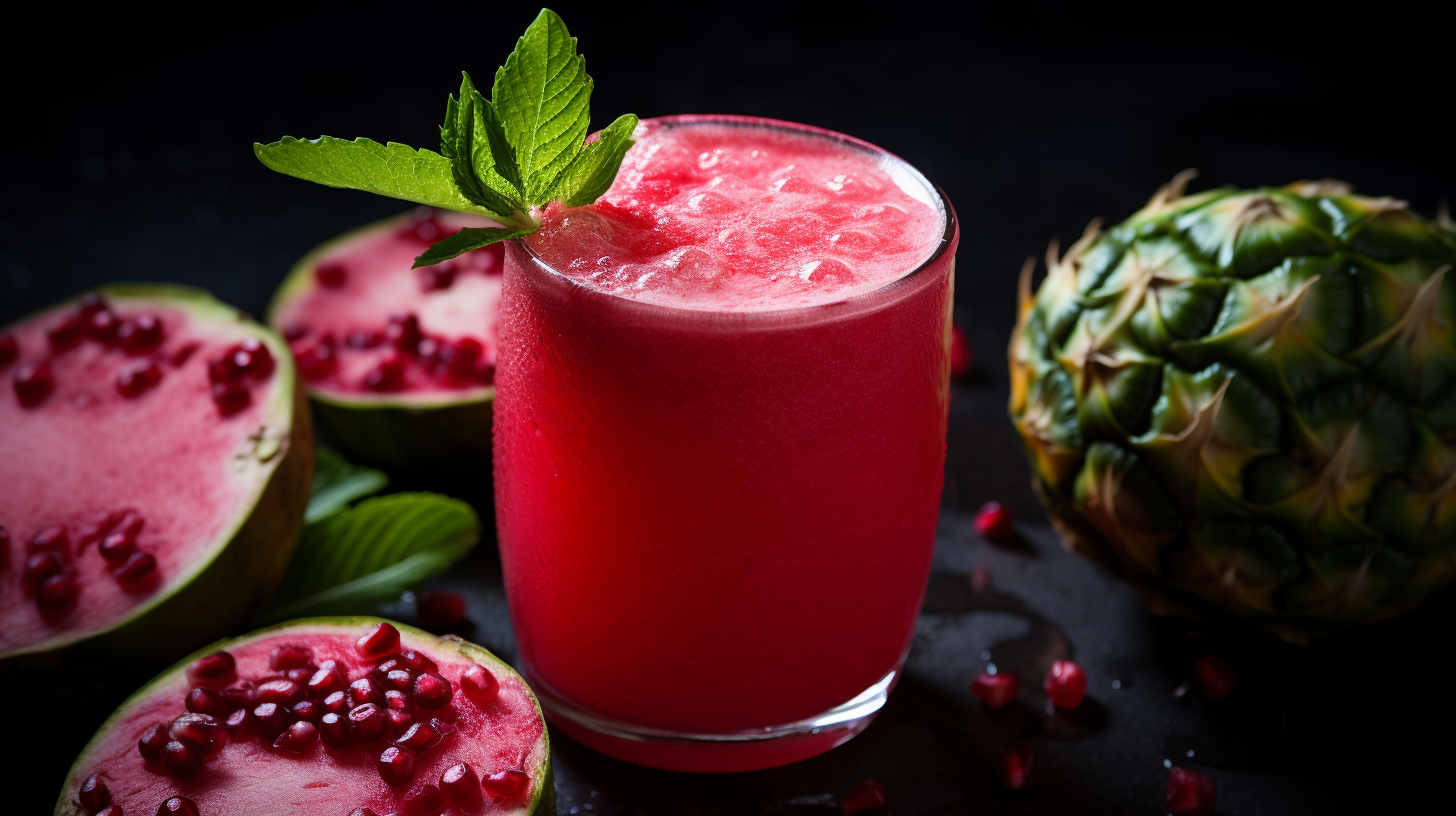 Guava Paradise Mocktail