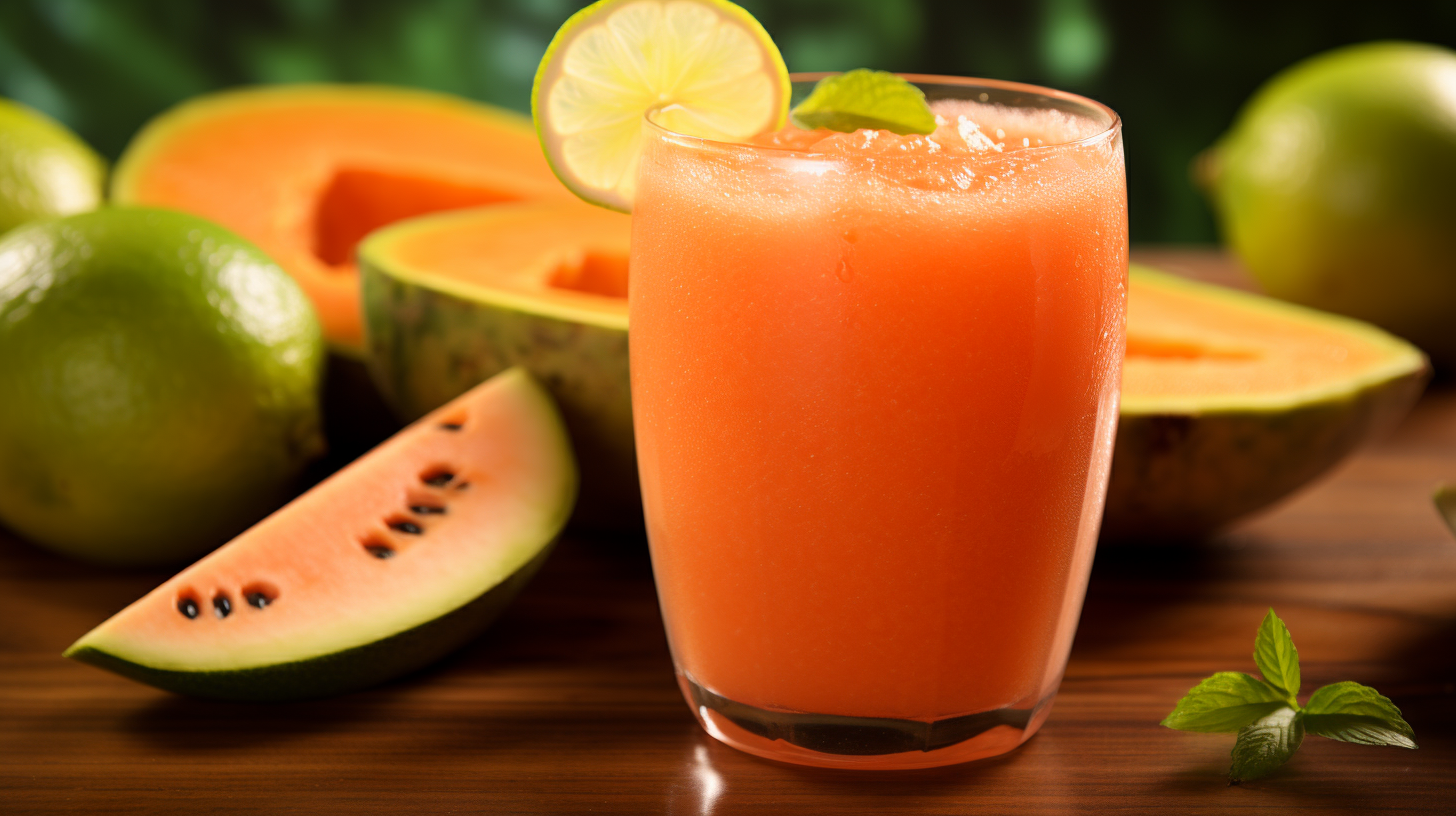 Papaya Lime Refresher: