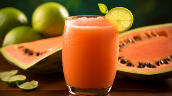 Papaya-Lime-Refresher